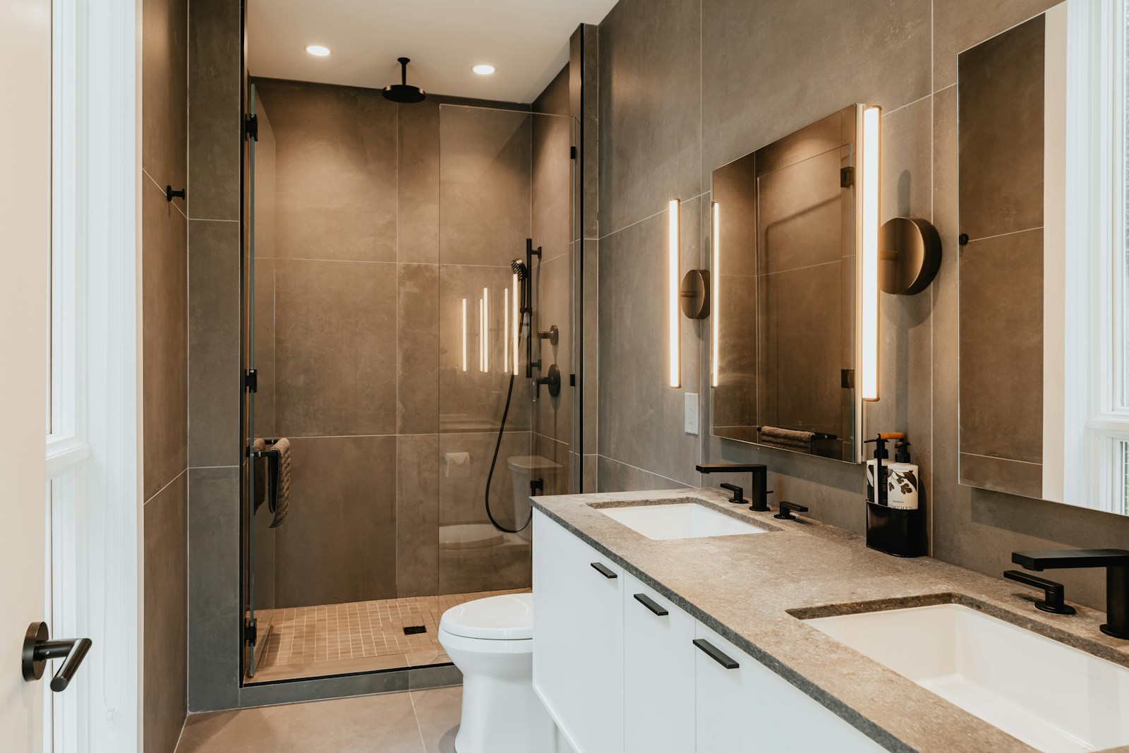 Spa bathroom installation